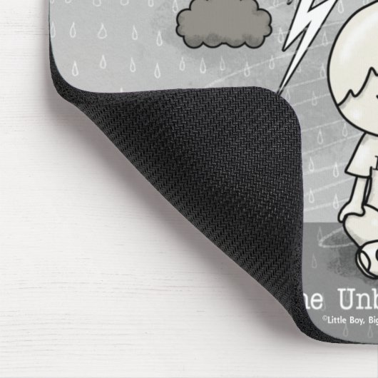 嵐の中で落ち着く マウスパッド (コーナー)