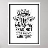 嵐の中で ポスター (正面)