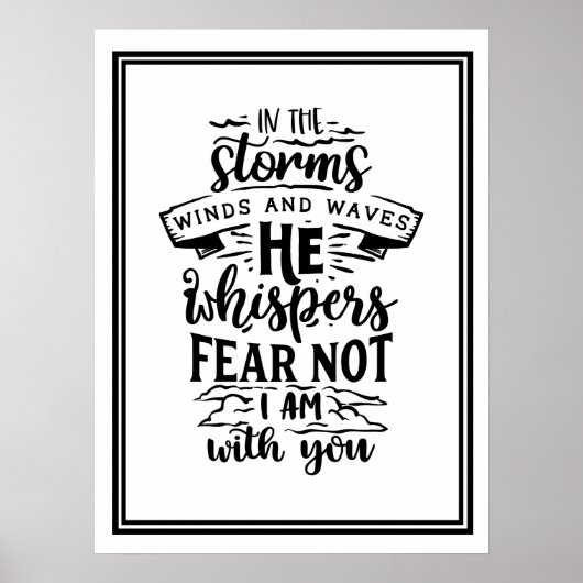 嵐の中で ポスター (正面)