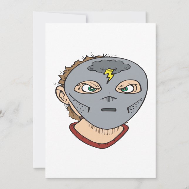 嵐の中に入る (正面)