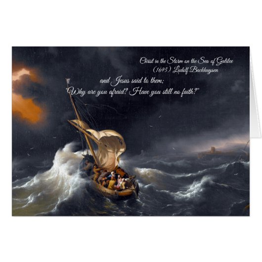 嵐の中のキリスト (正面横)