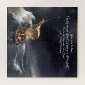 嵐の中のキリスト ジグソーパズル (横)