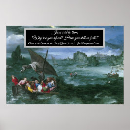 嵐の中のキリスト ポスター