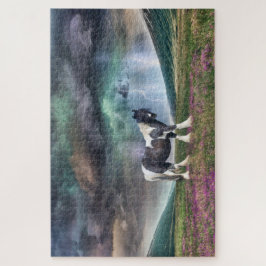 嵐の中のジプシー・ヴァンナーの馬 ジグソーパズル