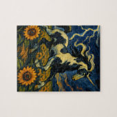 嵐の中のピント・ユニコーン ジグソーパズル (横)