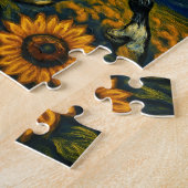 嵐の中のピント・ユニコーン ジグソーパズル (側面)