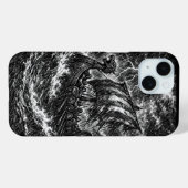 嵐の中のヴァイキングの長船 — インクサガアート Case-Mate iPhoneケース (裏面 (横))
