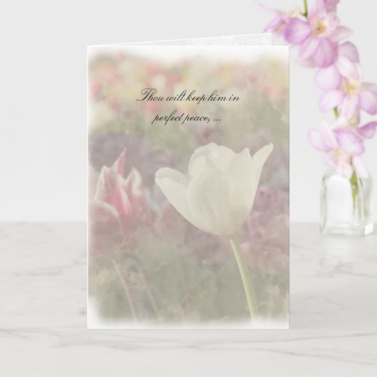 嵐の中の平穏 カード (蘭)