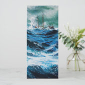 嵐の中の海の中の船 (スタンド正面)