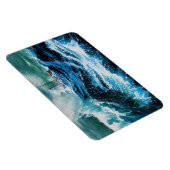 嵐の中の海の中の船 マグネット (右側)