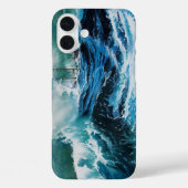 嵐の中の海の中の船 Case-Mate iPhoneケース (裏面)