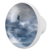 嵐の中の灯台 – バルト海 セラミックノブ (右)