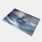 嵐の中の灯台 – バルト海 ドアマット (アングル)