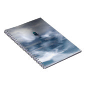 嵐の中の灯台 – バルト海 ノートブック (右側)