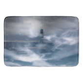 嵐の中の灯台 – バルト海 バスマット (正面)