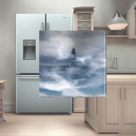 嵐の中の灯台 – バルト海 マグネット