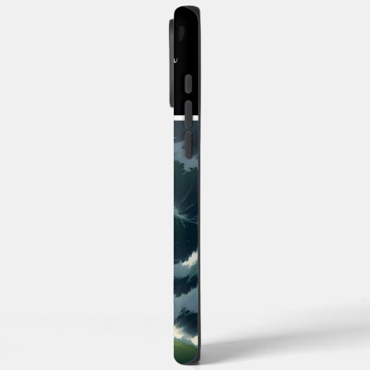 嵐の中の灯台 Case-Mate iPhoneケース (裏面 / 左)