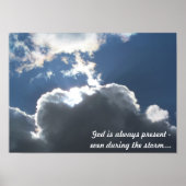 嵐の中の神 ポスター (正面)