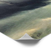 嵐の中の船 ポスター (角)