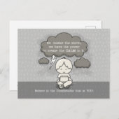 嵐の中の静けさ ポストカード (正面/裏面)