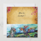 嵐の中の騎士 招待状 (正面)