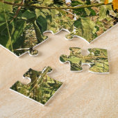 嵐の写真の前のひまわり ジグソーパズル (側面)