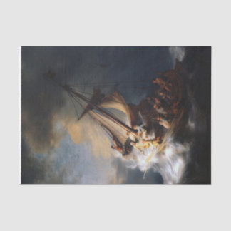 嵐の切り離し 薄葉紙