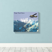 嵐の前で キャンバスプリント (インサイチュ (ウッドフロア))