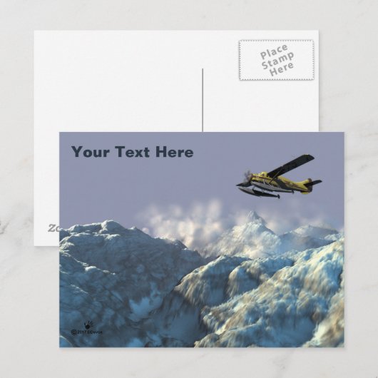 嵐の前で ポストカード (正面/裏面)