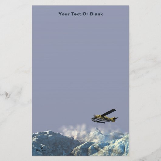 嵐の前で 便箋 (正面)