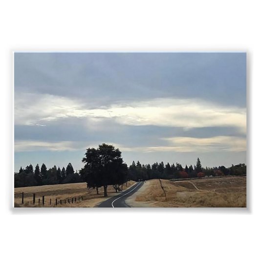 嵐の前に フォトプリント            (正面)