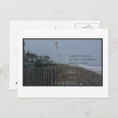 嵐の前に ポストカード (正面/裏面)