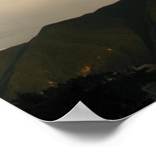 嵐の前のルガノ ポスター (角)