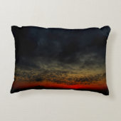 嵐の前の夕日 アクセントクッション (裏面)