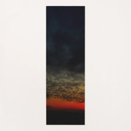 嵐の前の夕日 ヨガマット