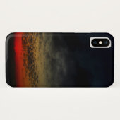 嵐の前の夕日 Case-Mate iPhoneケース (裏面(横))