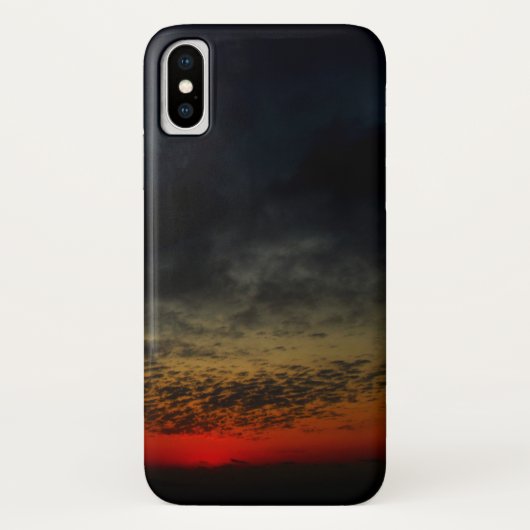 嵐の前の夕日 Case-Mate iPhoneケース (裏面)
