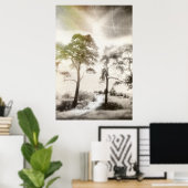 嵐の前の平和 ポスター (ホームオフィス)