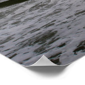 嵐の前の桟橋 ポスター (角)