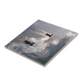 嵐の前の穏やかなアヒル タイル (側面)