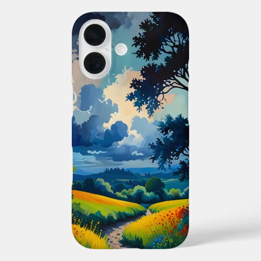 嵐の前の静けさ Case-Mate iPhoneケース (裏面)