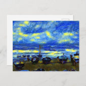 嵐の午後 ポストカード (正面/裏面)