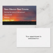 嵐の夕日 予約カード (正面/裏面)