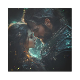 嵐の夜のエーテル愛好家 メタルプリント