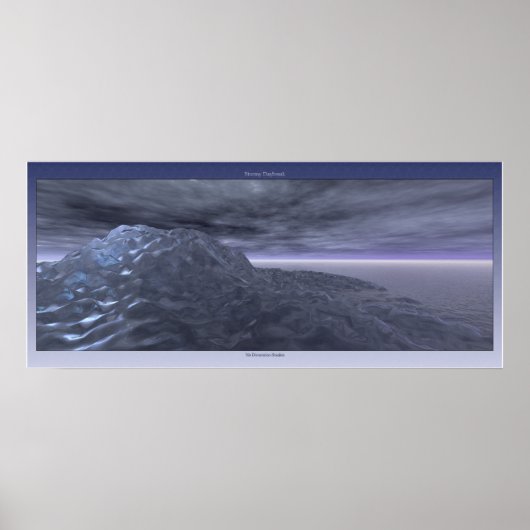 嵐の夜明け ポスター (正面)