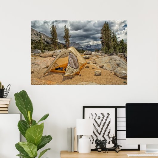 嵐の夜 ポスター (ホームオフィス)