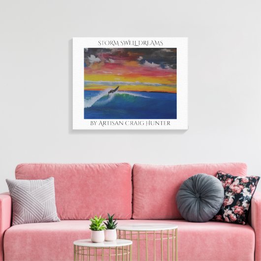 嵐の夢 キャンバスプリント (インサイチュ (リビング))