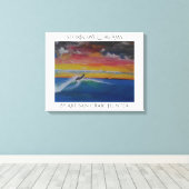 嵐の夢 キャンバスプリント (インサイチュ (ウッドフロア))