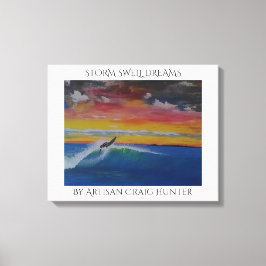 嵐の夢 キャンバスプリント