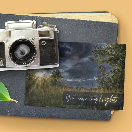 嵐の天気ダークスカイズサンキューカード サンキューカード